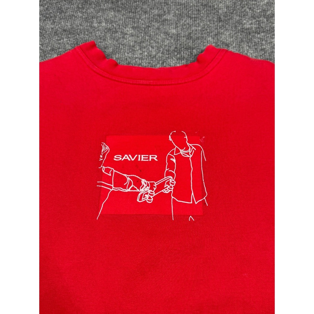 Vintage SAVIER Skateboarding 90s Boxy Fit Sweatshirt‎ Size M